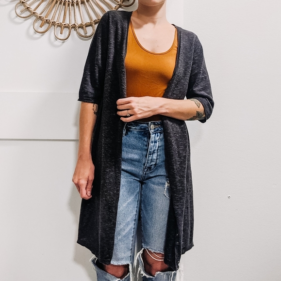 EILEEN FISHER Duster Cardigan - Picture 1 of 5